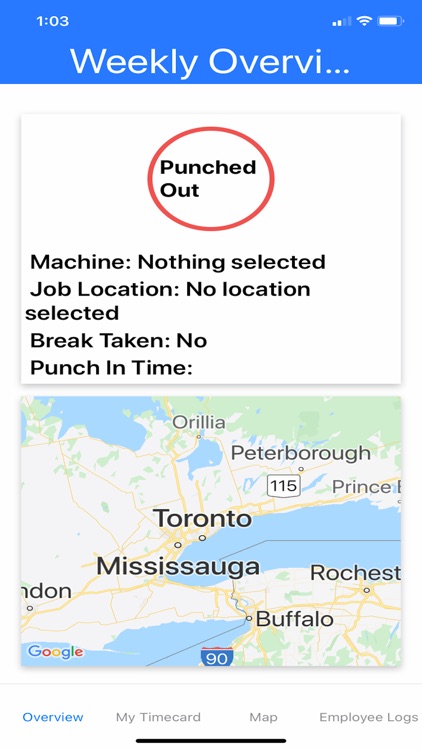 TMI Tracks Timesheet