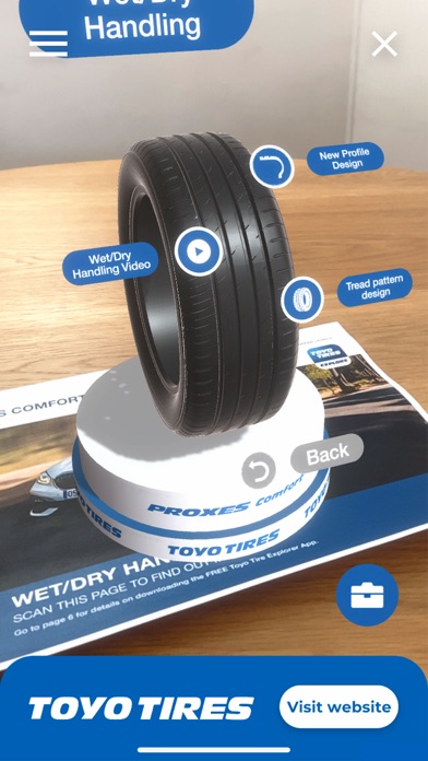 Toyo Tires Explorer Screenshot