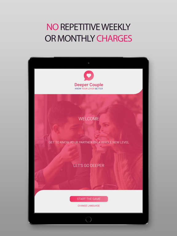 Deeper Couple: questions game