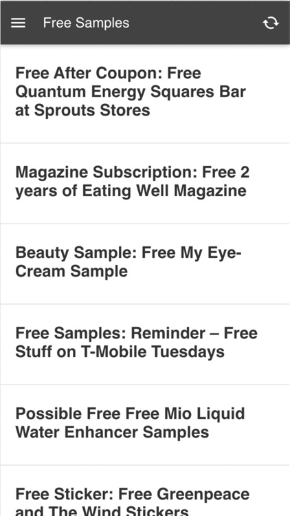 Daily Samples, Deals & Coupons