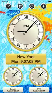 news clocks iphone screenshot 2