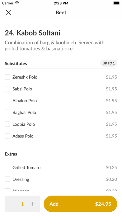 Maral Cuisine Screenshot