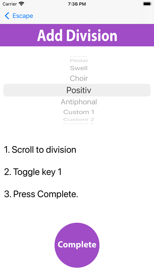 #2. Pipe Organ Control Tuning (iOS) 게시자: Matters, Inc.