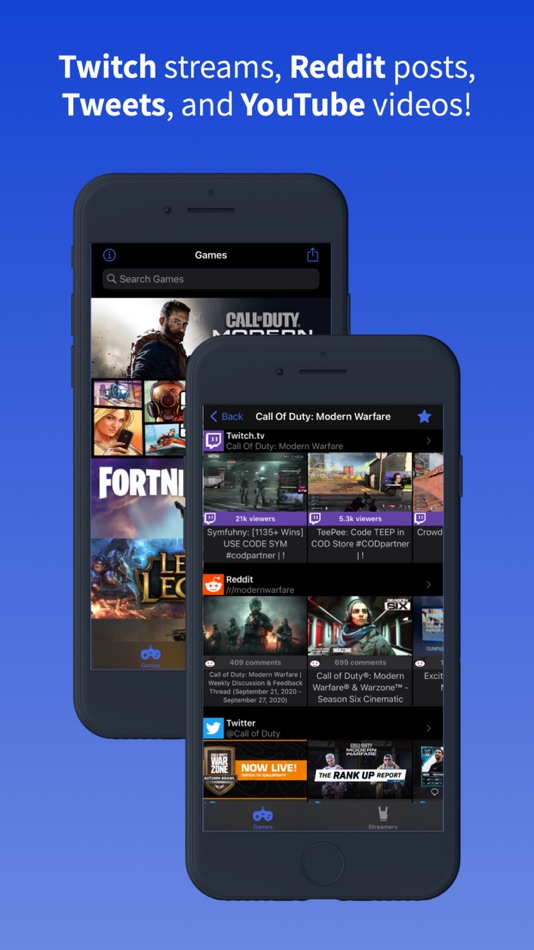 #2. Game Connect - Twitch Streams (iOS) 由: Pomegranate Apps LLC