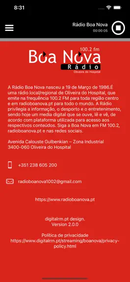 Game screenshot Rádio Boa Nova apk