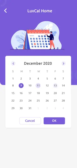 Game screenshot LuxCal: Family Nachas Calendar hack