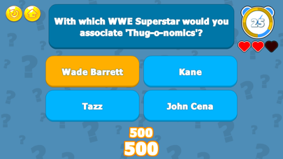 Wrestling Trivia­ Screenshot