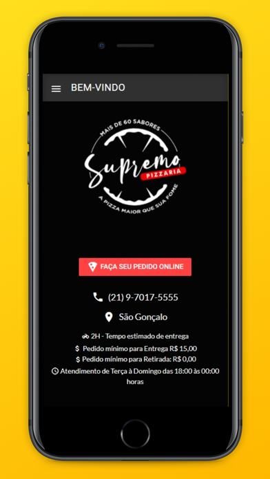 Supremo Pizzaria Screenshot