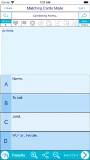 medical terminology by branch iphone screenshot 2