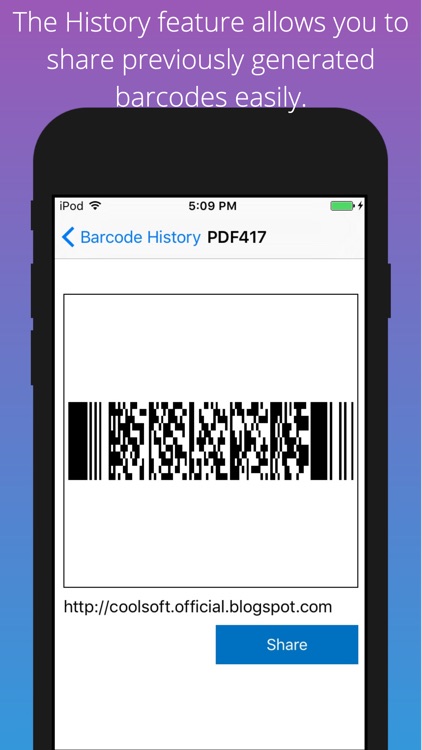 Cool QRCode Reader & Generator screenshot-7