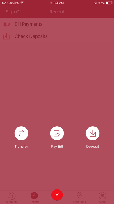Cambridge Trust Mobile Banking Screenshot