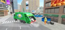 Game screenshot Trash Truck Driving Game apk