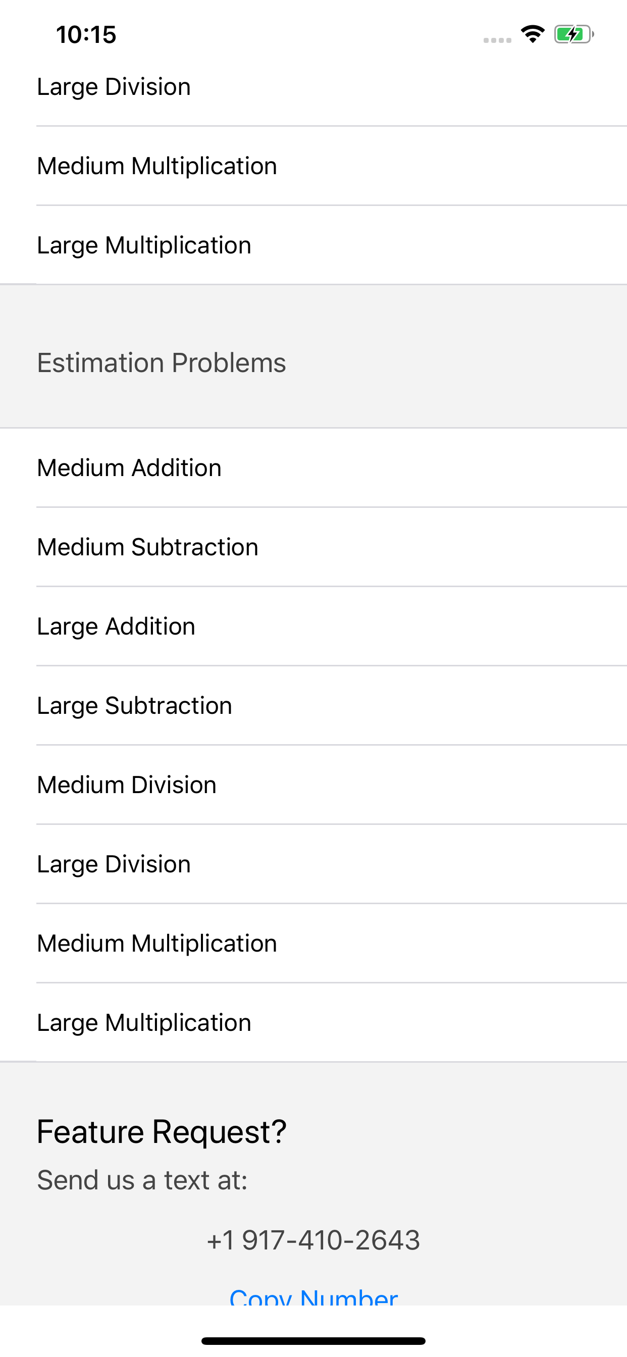Consulting Case Math