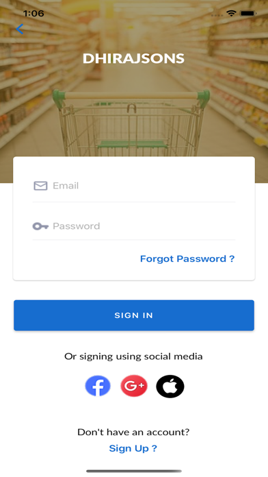 Dhiraj Sons App Screenshot