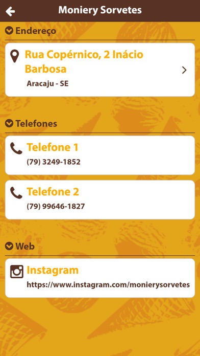 Moniery Sorvetes Screenshot