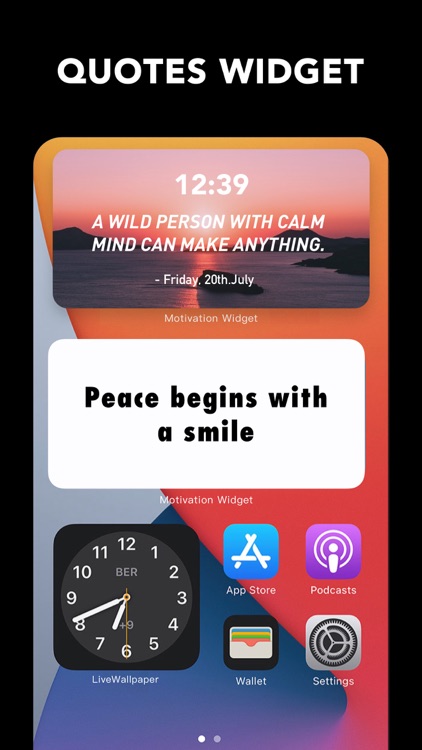 Motivation Color Widget & Calm