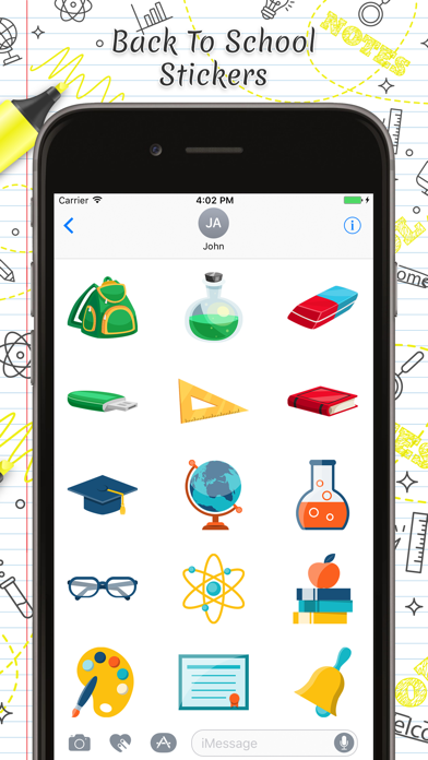 Back to School Stickers! Screenshot