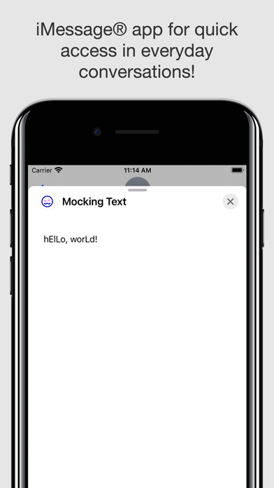 Screenshot #3 pour Mocking Text Generator