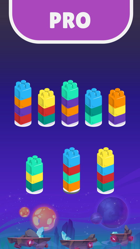 #4. Ball Sort - Color Puzzle (iOS) By: Bluebook