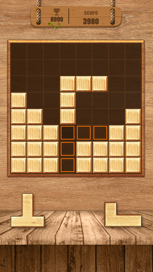 #1. Wood Block Puzzle Classic Game (iOS) 由: Nguyen Thanh
