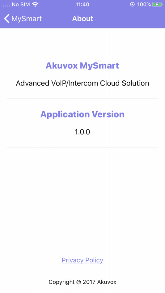 #4. Akuvox MySmart (iOS) 由: AKUVOX (XIAMEN) NETWORKS CO., LTD.