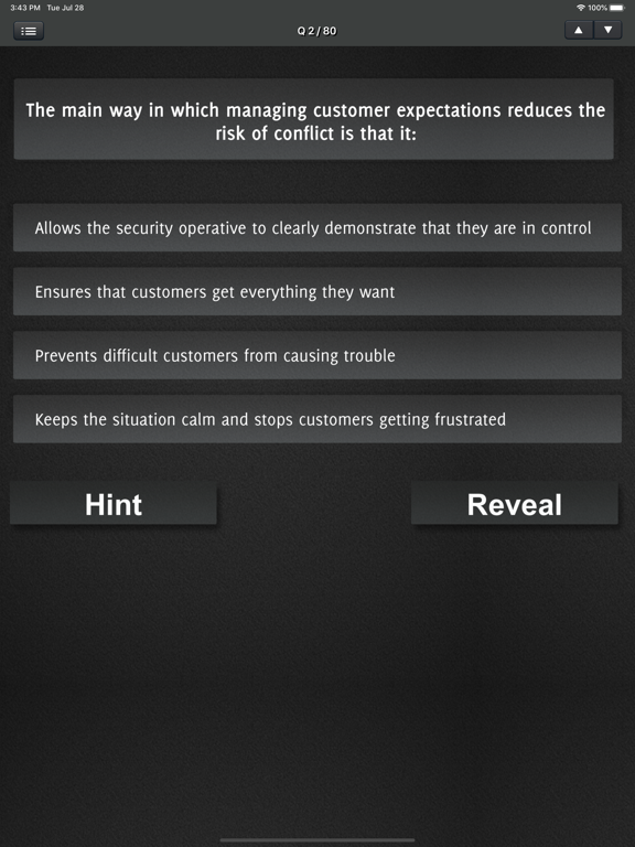 Screenshot #6 pour SIA Security Guard Exam Test