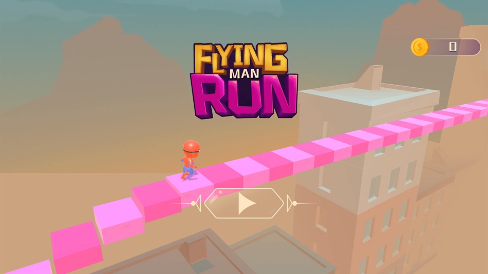 #1. Flying Man Run (iOS) 由: Xiamen Yidian Network Technology Co.,Ltd