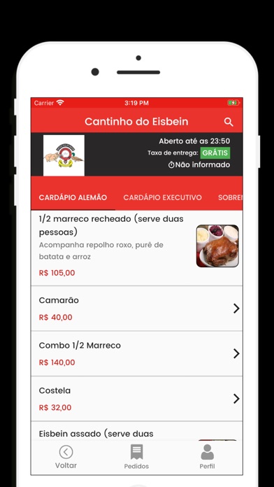 Cantinho do Eisbein Screenshot