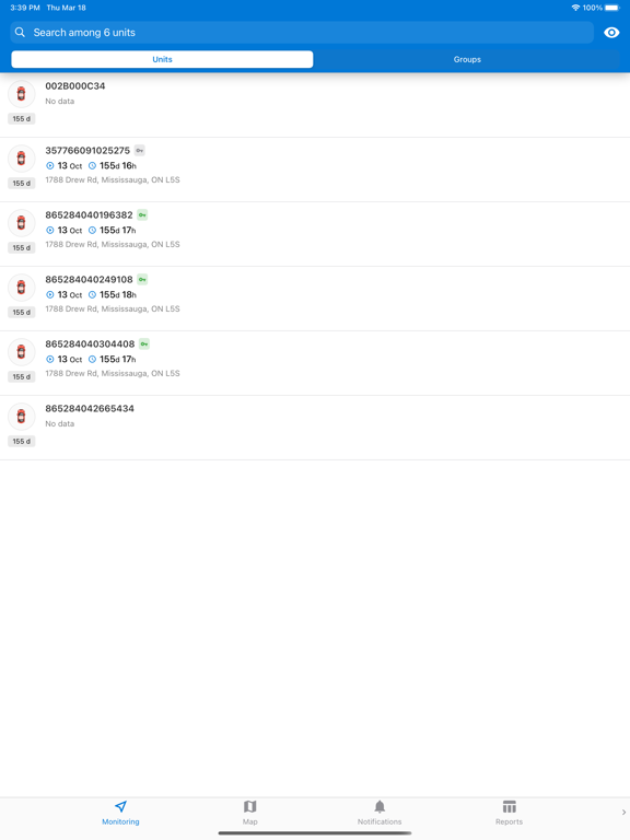 Screenshot #4 pour GISMO Fleet