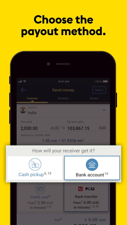 Western Union Money Transfer screenshot-3