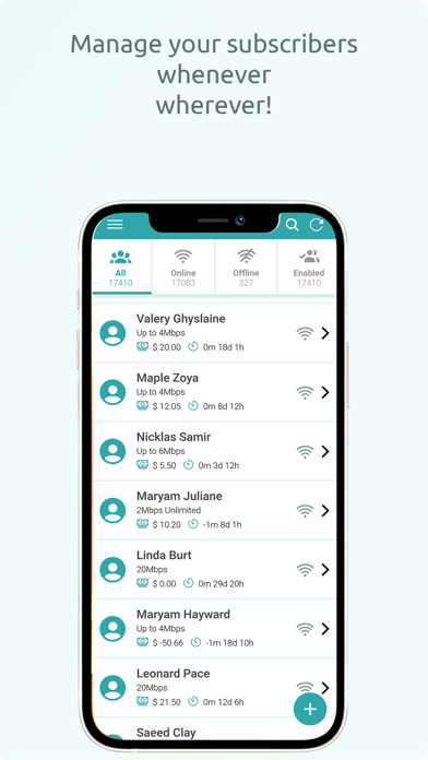 Screenshot 3 of OctaRadius Admin App