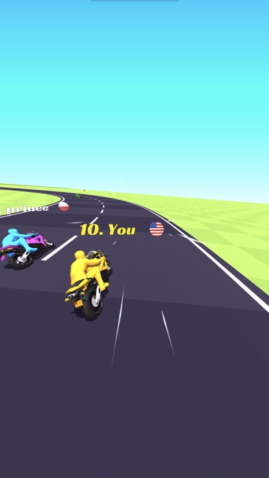 Bike Race.io Screenshot