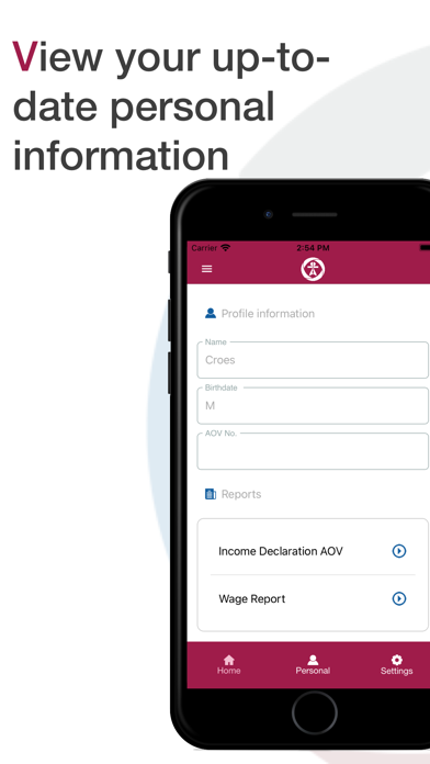 MiPensioen Screenshot