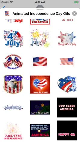 Game screenshot Animated Independence Day Gif hack