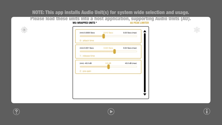 WU: AUPeakLimiter