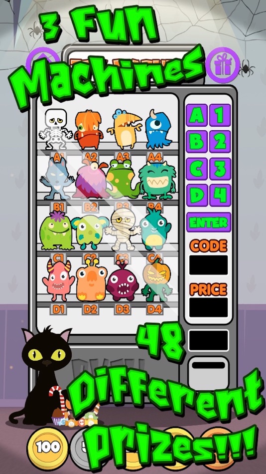 #2. Spooky Vending Machine (iOS) 由: Giuseppe Calcagno