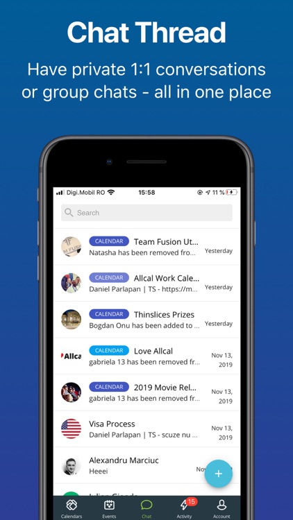 Allcal - Your Club and Events screenshot-5