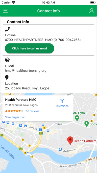 Health Partners Mobile Screenshot