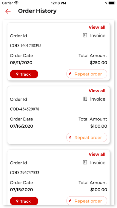 Food Pings Screenshot