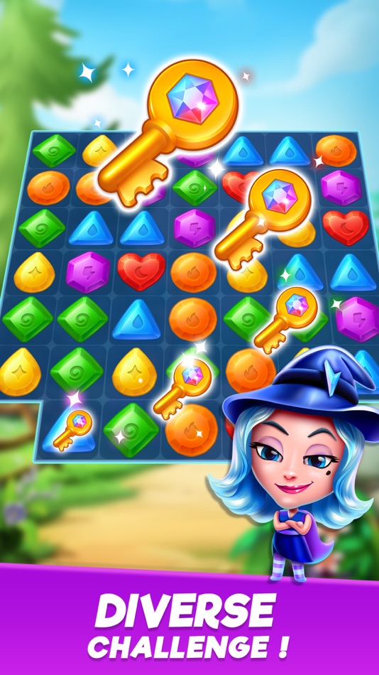 #4. Crystal Crush - Match 3 Game (iOS) 由: Adevote Interactive