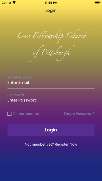 Love Fellowship of Pittsburgh Screenshot