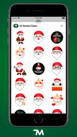 Game screenshot Hi Santa Claus Stickers apk
