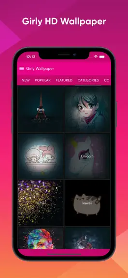 Game screenshot Girly wallpapers, backgrounds hack