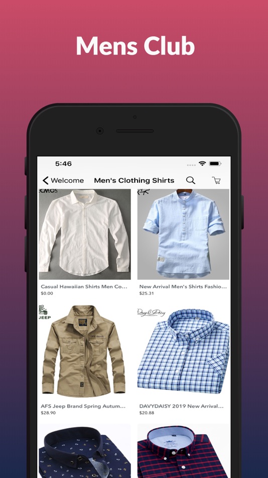 Men Club|Mens Fashion Clothing - 1.5 - (iOS)