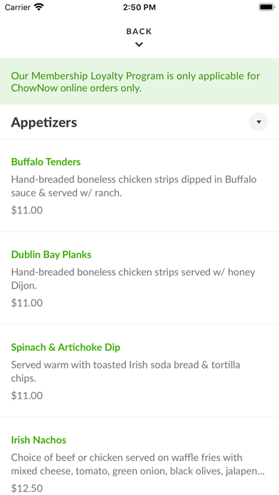 Dublin Bay Irish Pub Screenshot