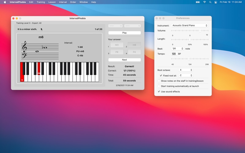 Screenshot #1 pour IntervalPhobia