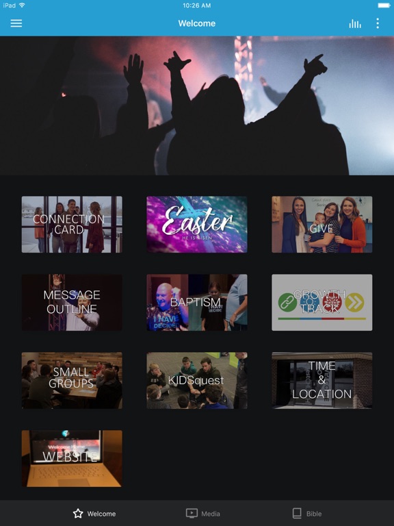 myquestCHURCH iPad screenshot 1 - Education app