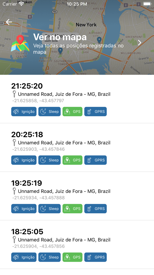 #3. Ideal rastreamento (iOS) 由: Sarah Oliveira Melo Guimaraes Bicalho