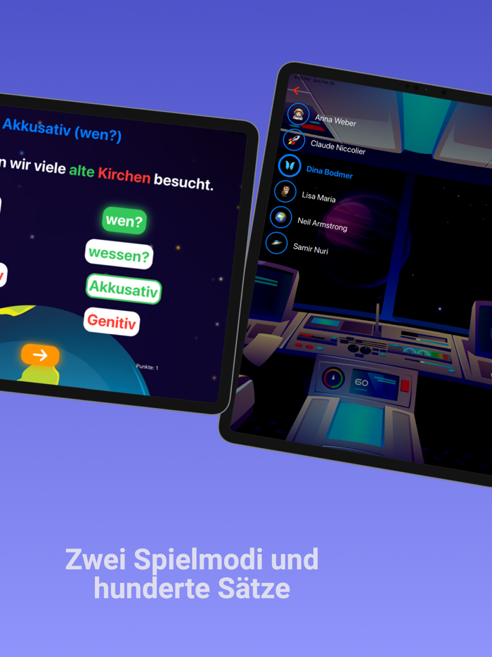 Galaxie der 4 Fälle