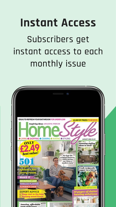 HomeStyle Magazine Screenshot